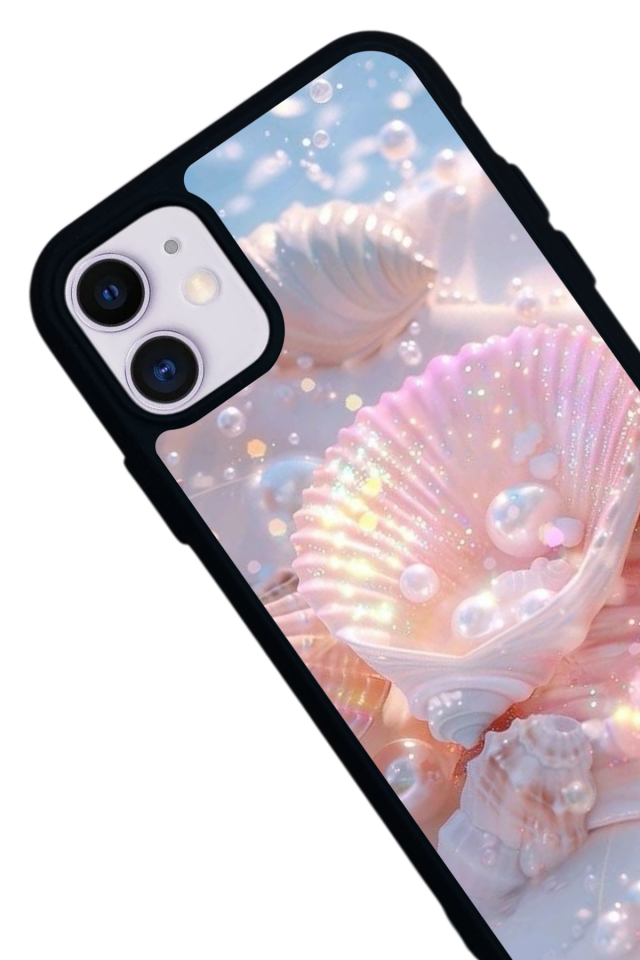 iPhone 11 Uyumlu  İnci Tasarımlı Glossy Premium Kılıf