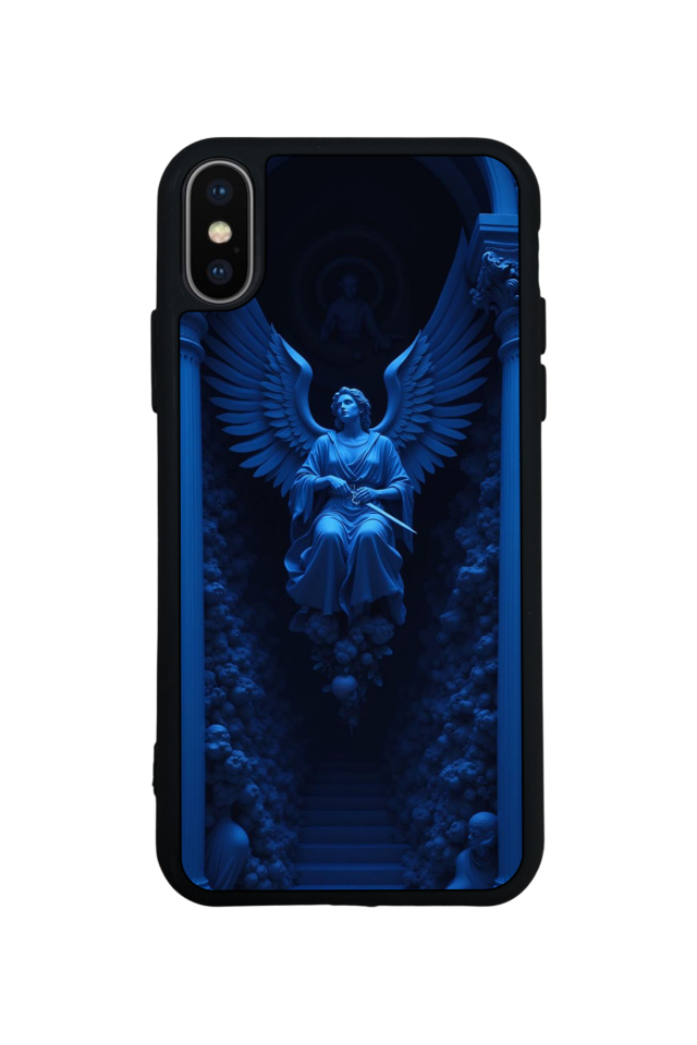 iPhone XS Max Uyumlu Melek Tasarımlı Glossy Premium Kılıf