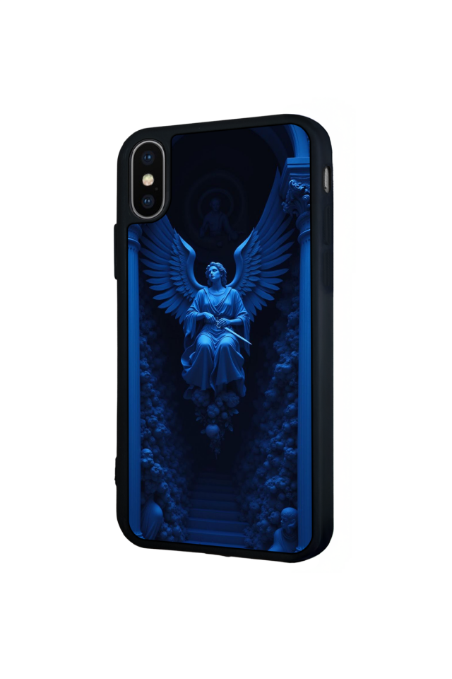 iPhone XS Max Uyumlu Melek Tasarımlı Glossy Premium Kılıf