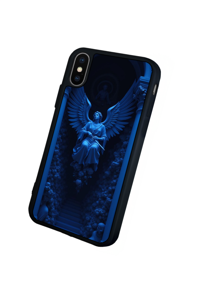 iPhone XS Max Uyumlu Melek Tasarımlı Glossy Premium Kılıf