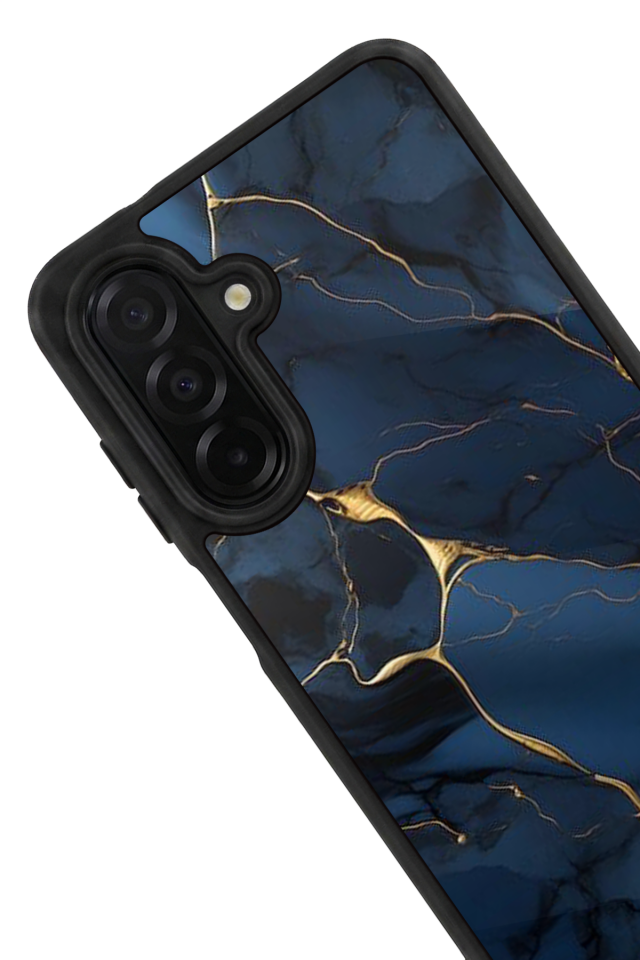 Samsung Galaxy A26 Uyumlu Mermer Marble Tasarımlı Glossy Premium Kılıf