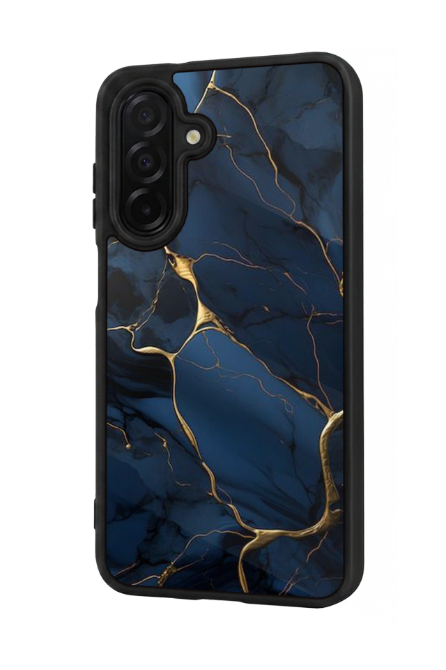 Samsung Galaxy A26 Uyumlu Mermer Marble Tasarımlı Glossy Premium Kılıf