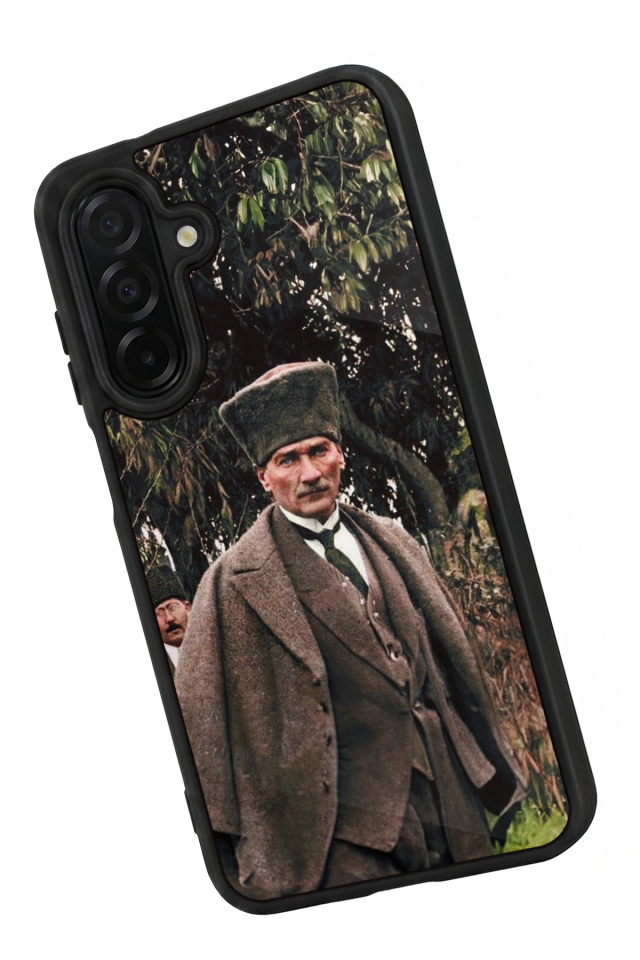 Samsung Galaxy A56 Uyumlu Mustafa Kemal Ataturk Tasarımlı Glossy Premium Kılıf
