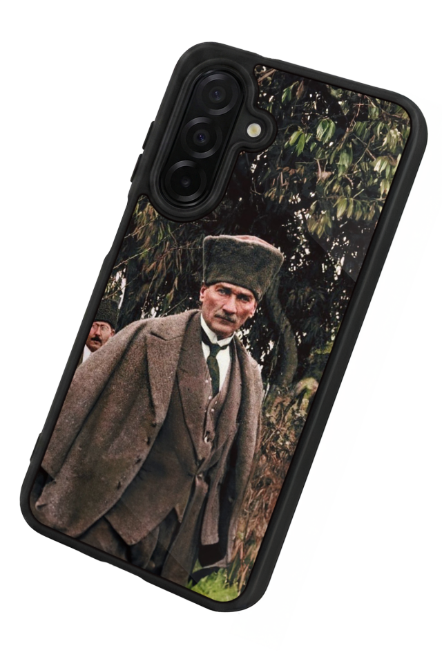 Samsung Galaxy A56 Uyumlu Mustafa Kemal Ataturk Tasarımlı Glossy Premium Kılıf