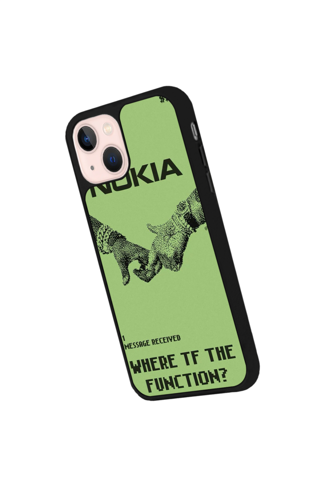 iPhone 15 Plus Uyumlu Nokia Tasarımlı Glossy Premium Kılıf