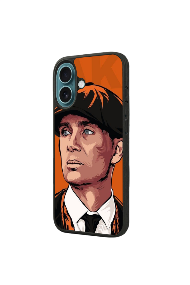 iPhone 16 Uyumlu Peaky Blinders Tasarımlı Glossy Premium Kılıf