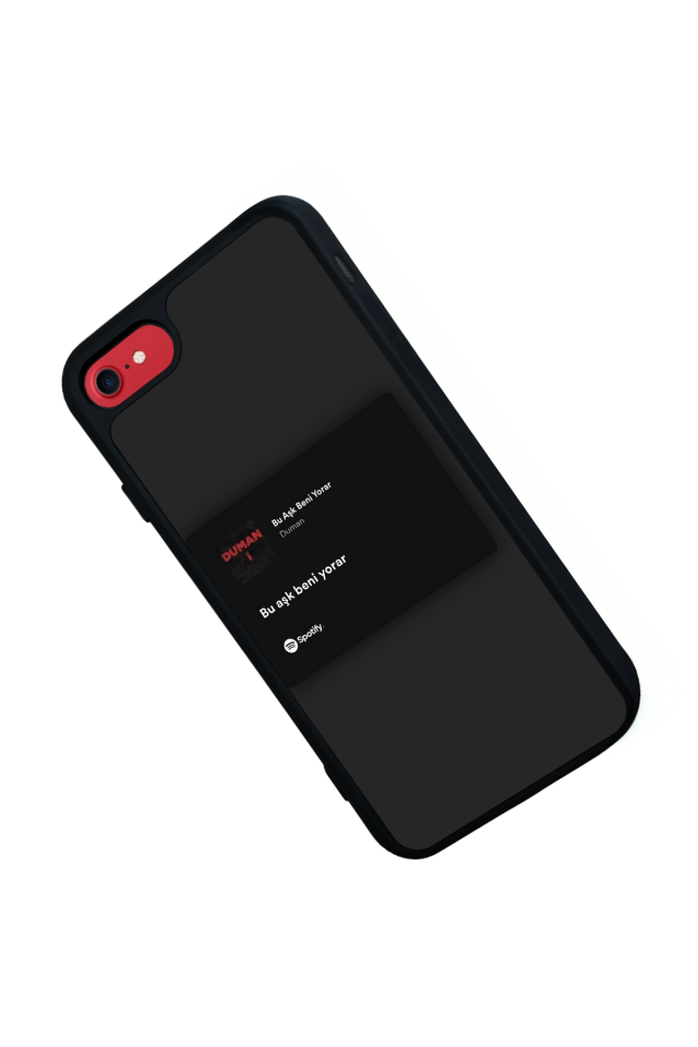 iPhone 8 Uyumlu Sarki Sozleri Tasarımlı Glossy Premium Kılıf