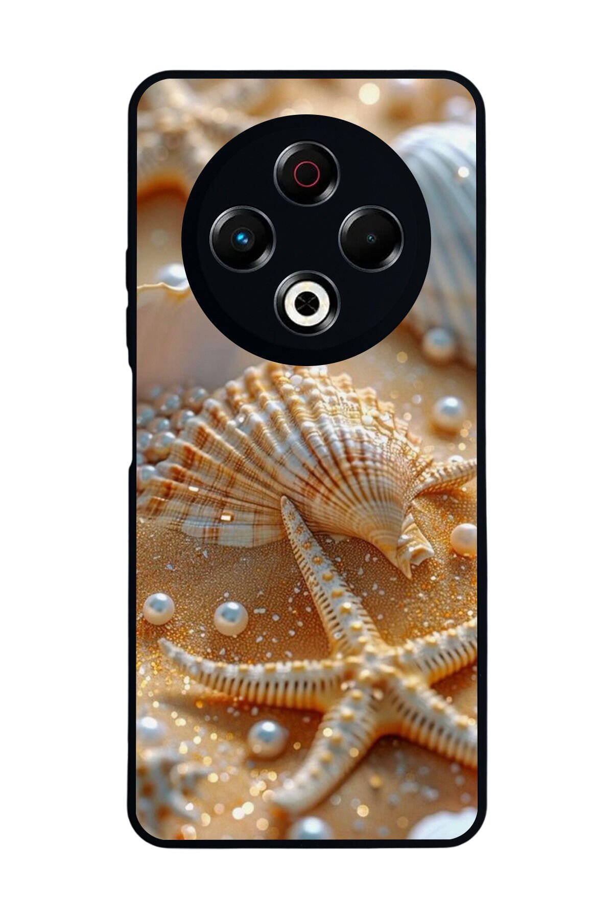 Tecno Spark 30 Uyumlu İnci Tasarımlı Glossy Premium Kılıf