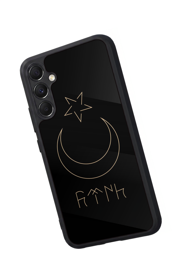 Samsung Galaxy M34 Uyumlu Bozkurt Tasarımlı Glossy Premium Kılıf