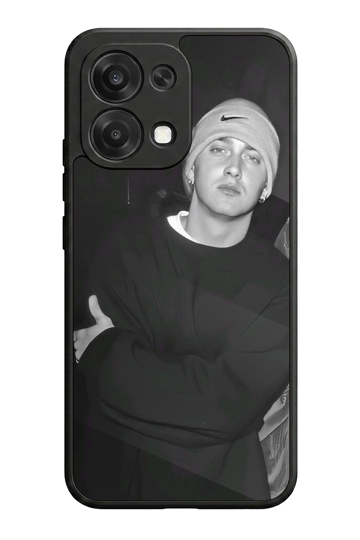 Oppo A6 Pro Uyumlu Eminem Tasarımlı Glossy Premium Kılıf
