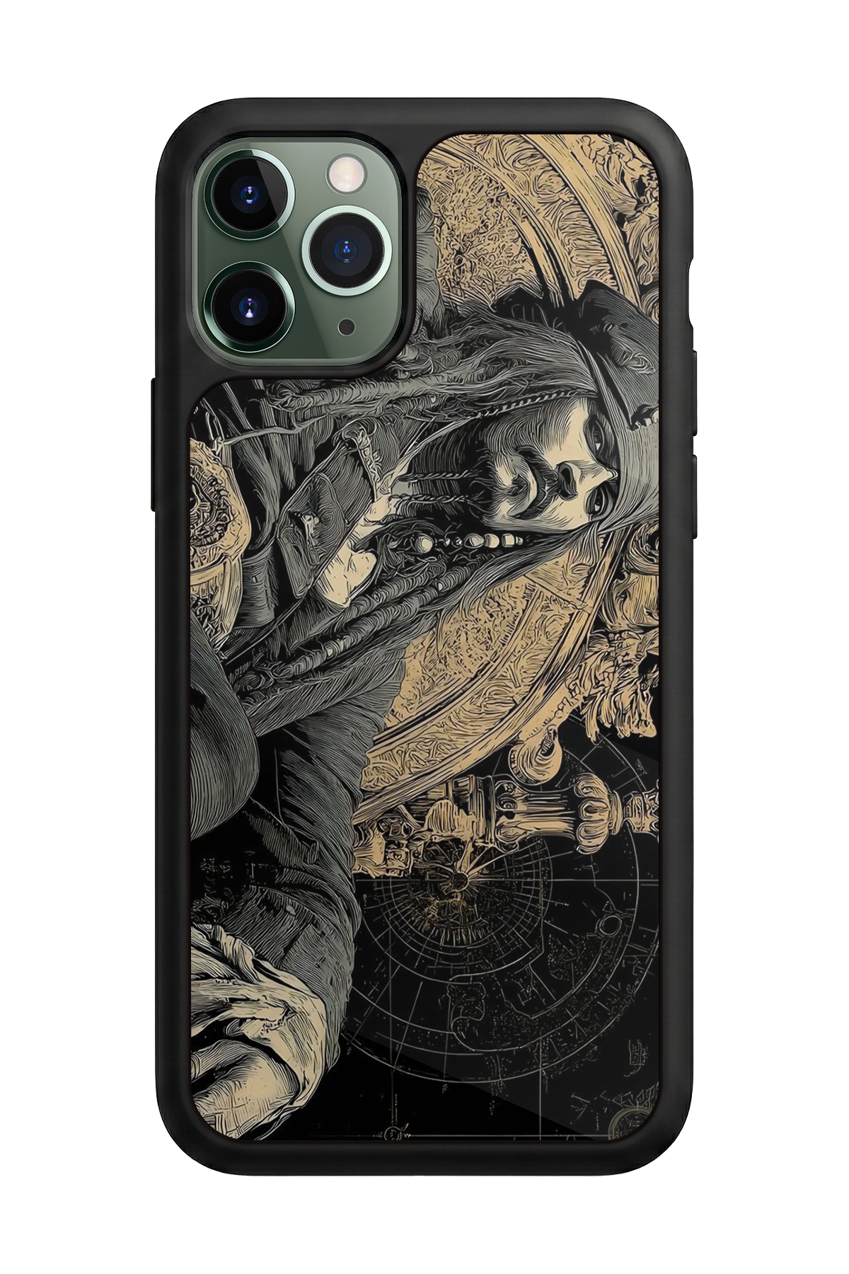 iPhone 11 Pro Uyumlu Korsan Tasarımlı Glossy Premium Kılıf