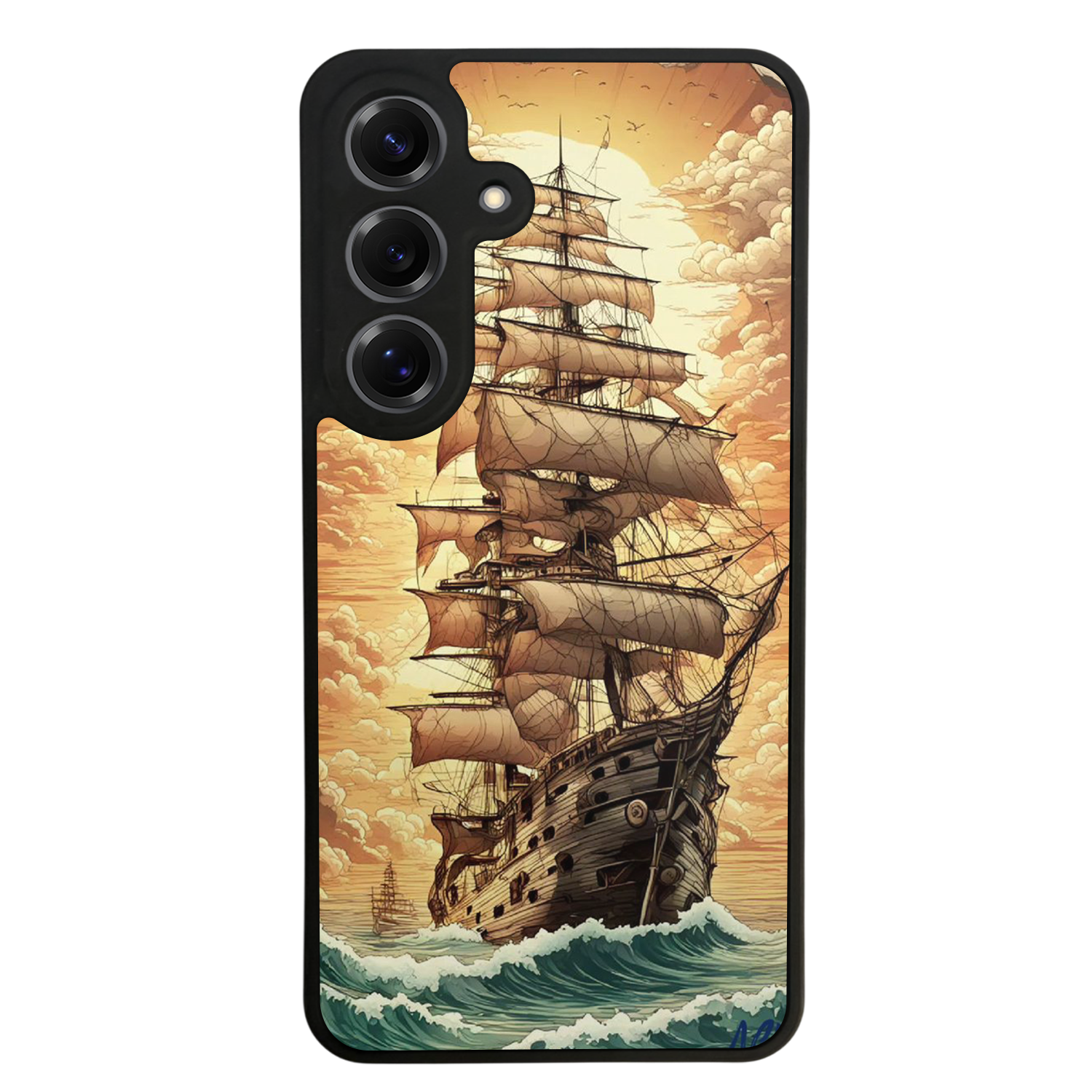 Samsung Galaxy S25 Uyumlu Korsan Tasarımlı Glossy Premium Kılıf