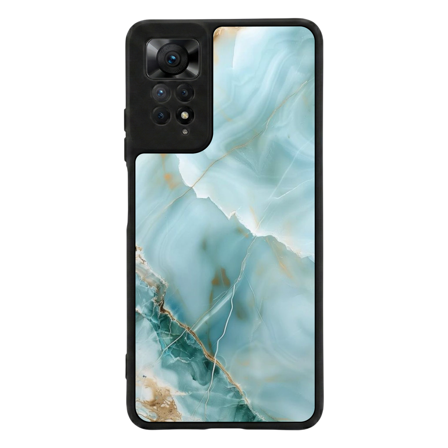 Xiaomi Redmi Note 12 Pro Uyumlu Mermer Marble Tasarımlı Glossy Premium Kılıf