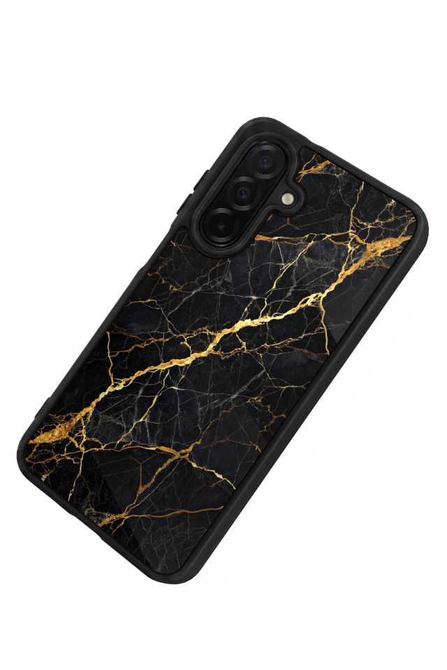 Samsung Galaxy A26 Uyumlu Mermer Marble Tasarımlı Glossy Premium Kılıf