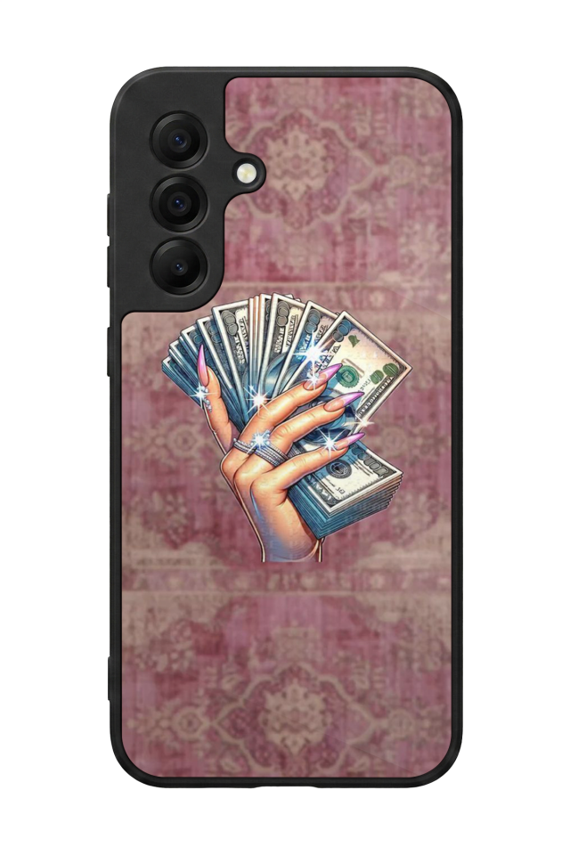 Samsung Galaxy A17 Uyumlu Money Para Tasarımlı Glossy Premium Kılıf
