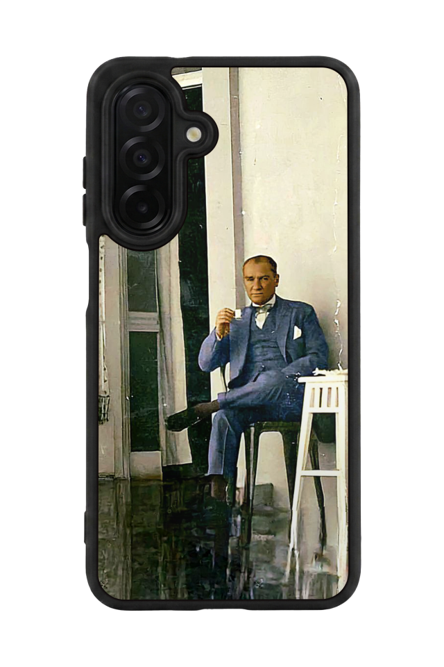 Samsung Galaxy A56 Uyumlu Mustafa Kemal Ataturk Tasarımlı Glossy Premium Kılıf