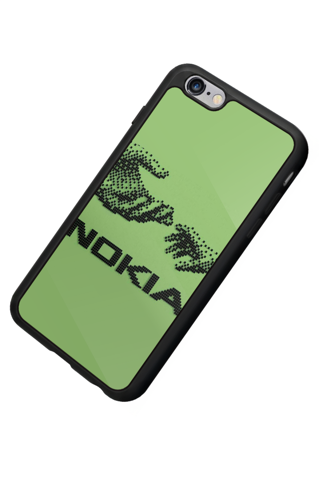 iPhone 6s Plus Uyumlu Nokia Tasarımlı Glossy Premium Kılıf