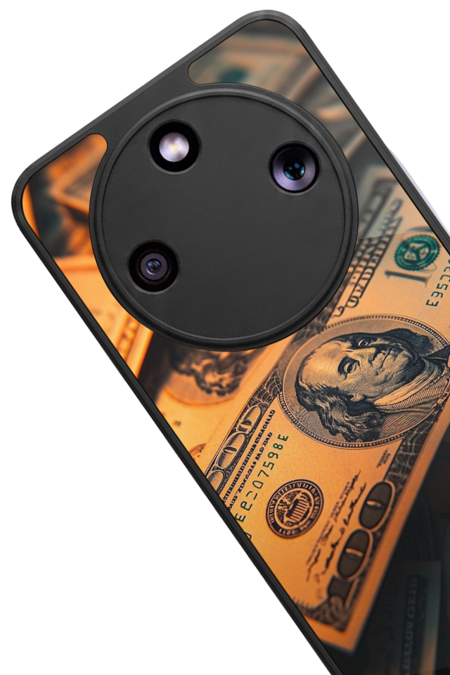 Honor Magic 8 Lite Uyumlu Para Tasarımlı Glossy Premium Kılıf