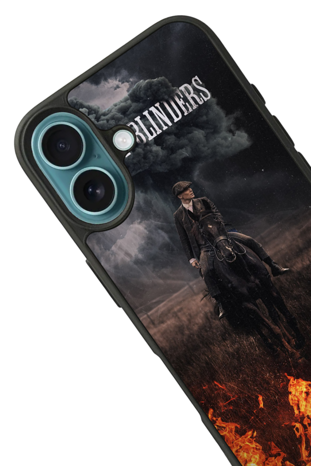 iPhone 16 Uyumlu Peaky Blinders Tasarımlı Glossy Premium Kılıf