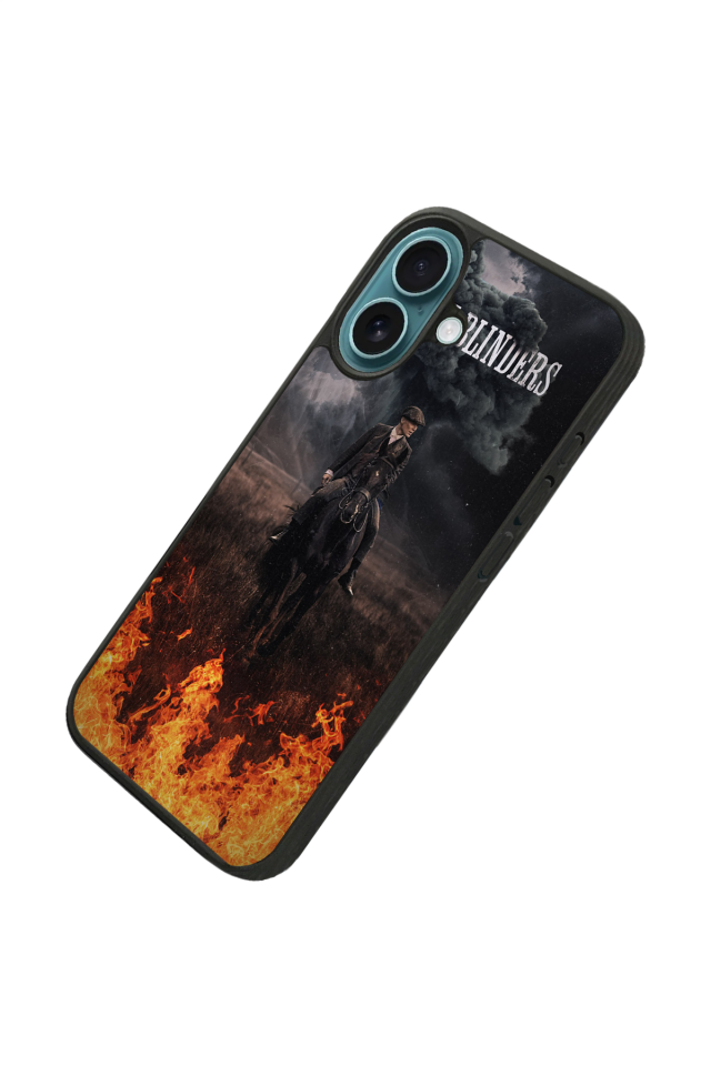 iPhone 16 Uyumlu Peaky Blinders Tasarımlı Glossy Premium Kılıf