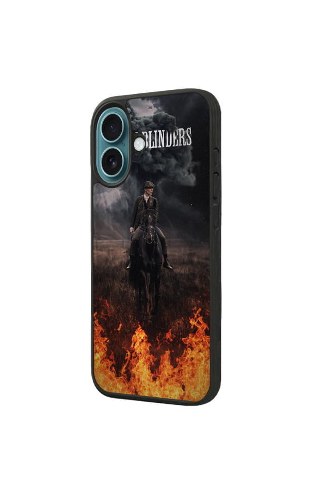 iPhone 16 Uyumlu Peaky Blinders Tasarımlı Glossy Premium Kılıf