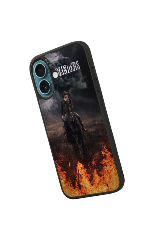 iPhone 16 Uyumlu Peaky Blinders Tasarımlı Glossy Premium Kılıf