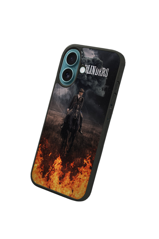 iPhone 16 Uyumlu Peaky Blinders Tasarımlı Glossy Premium Kılıf