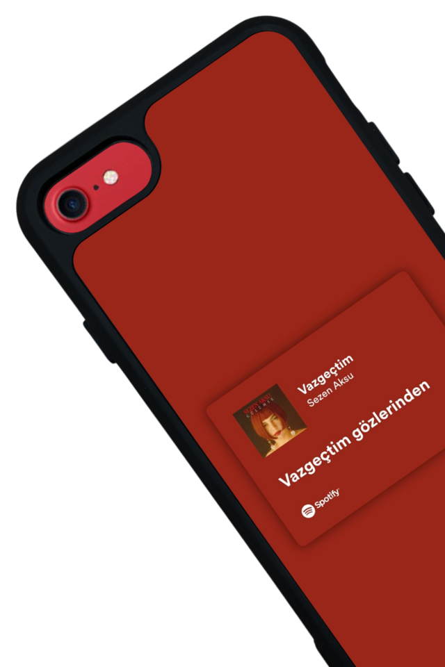iPhone 8 Uyumlu Sarki Sozleri Tasarımlı Glossy Premium Kılıf
