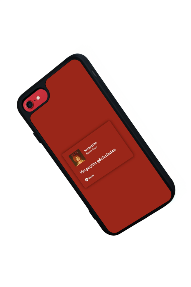 iPhone 8 Uyumlu Sarki Sozleri Tasarımlı Glossy Premium Kılıf