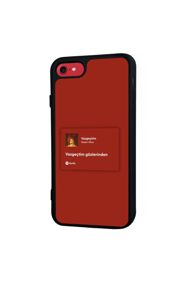 iPhone 8 Uyumlu Sarki Sozleri Tasarımlı Glossy Premium Kılıf