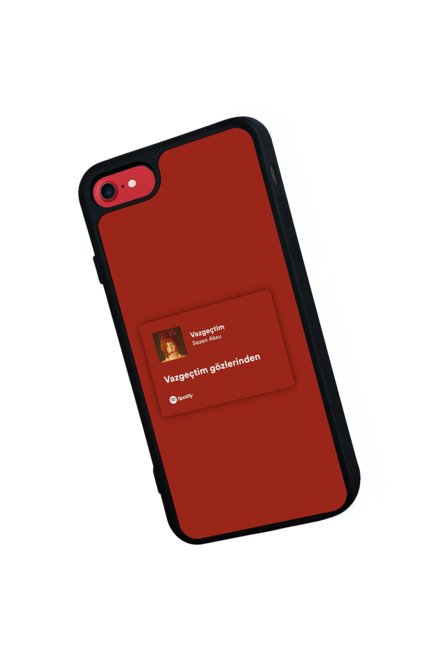 iPhone 8 Uyumlu Sarki Sozleri Tasarımlı Glossy Premium Kılıf