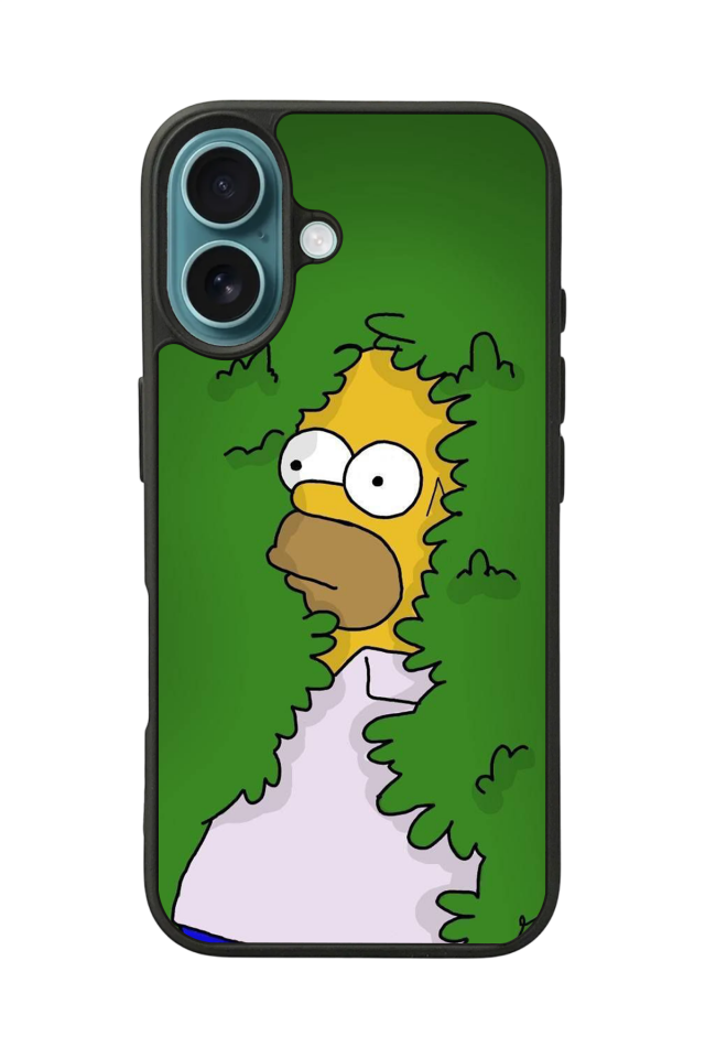 iPhone 16 Plus Uyumlu The Simpsons Tasarımlı Glossy Premium Kılıf