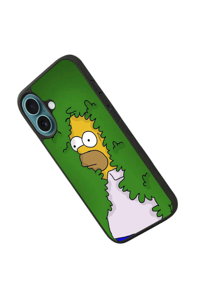 iPhone 16 Plus Uyumlu The Simpsons Tasarımlı Glossy Premium Kılıf