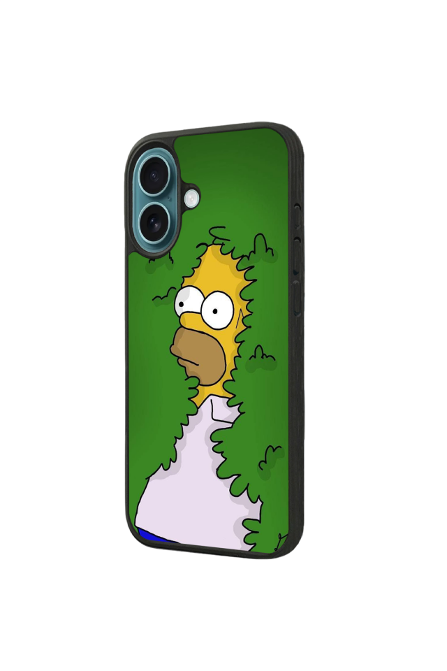 iPhone 16 Plus Uyumlu The Simpsons Tasarımlı Glossy Premium Kılıf