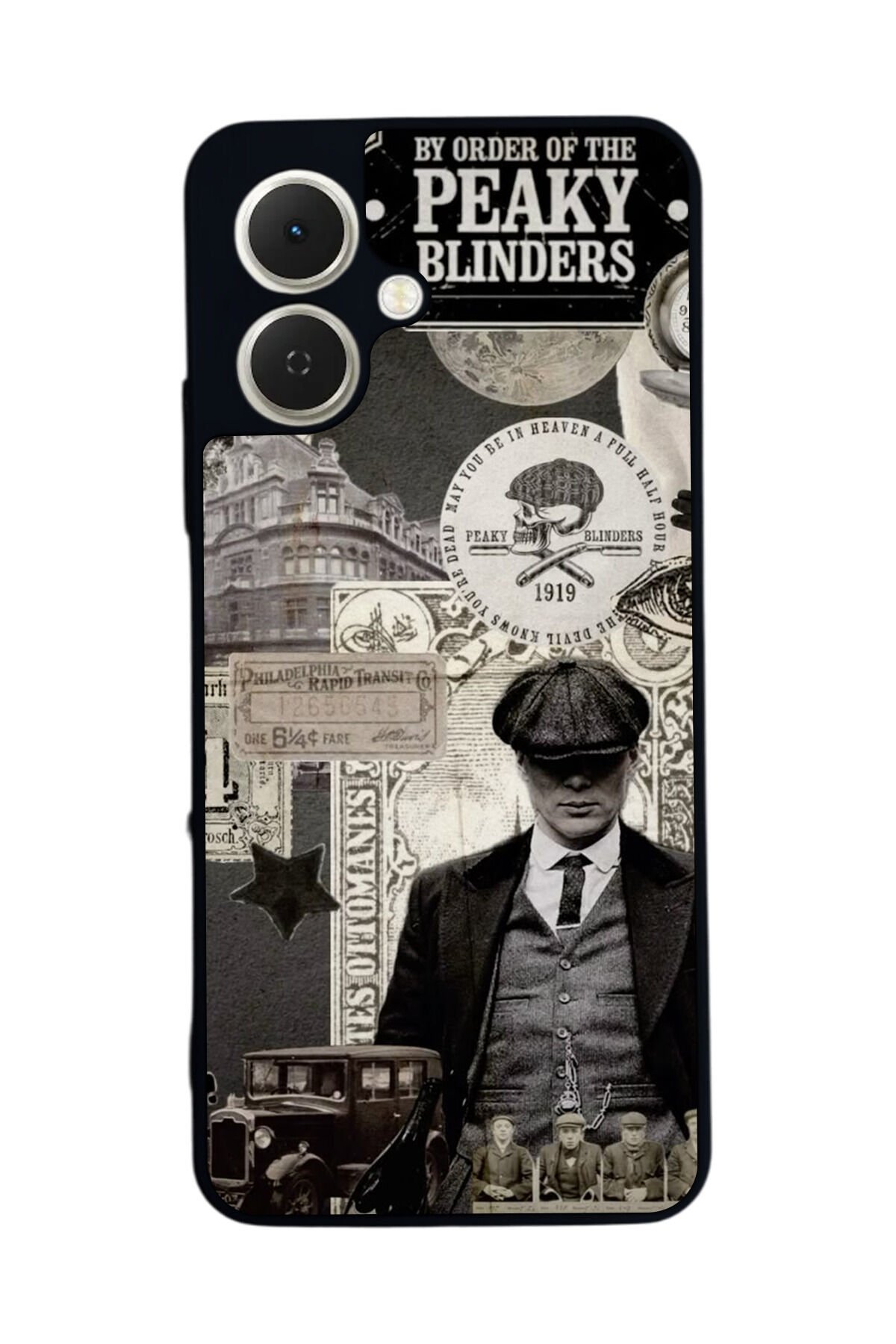 Tecno Spark GO 2 Uyumlu Peaky Blinders Tasarımlı Glossy Premium Kılıf