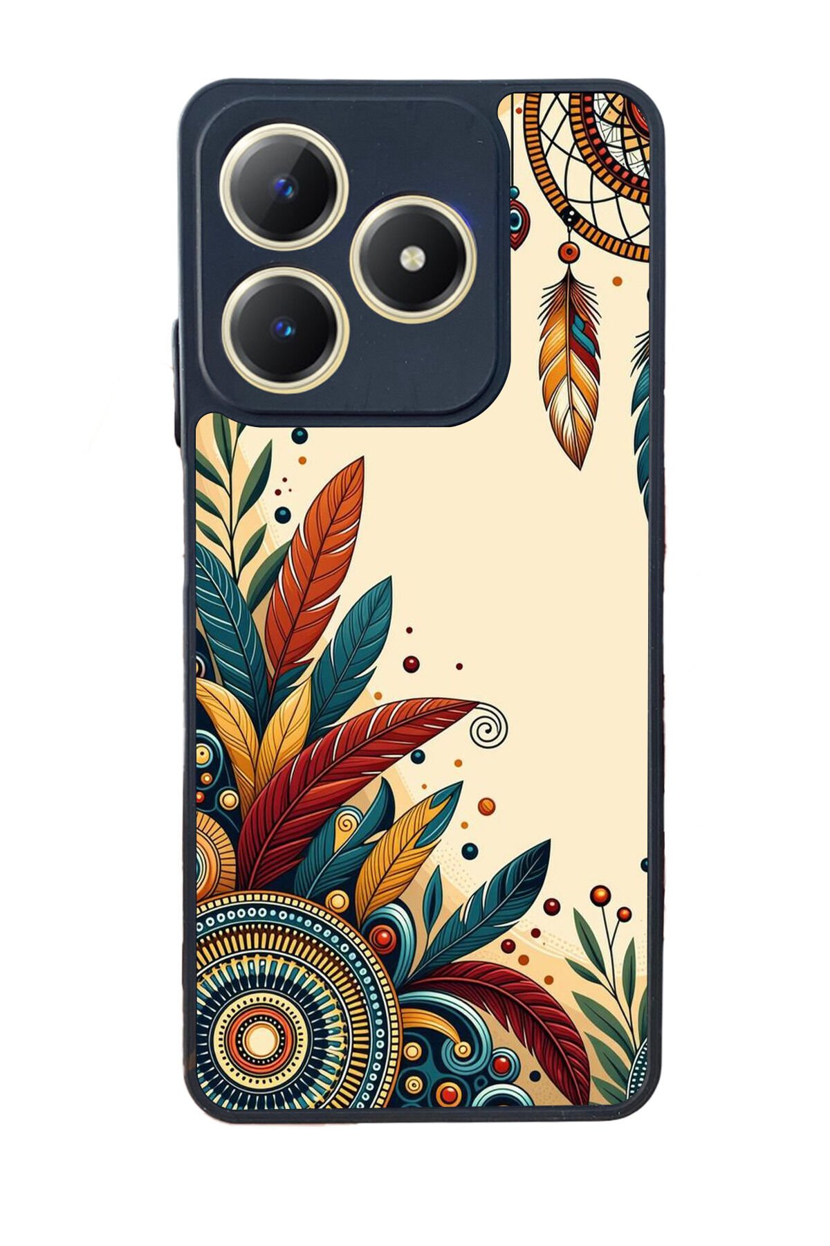 Realme C63 Mat Uyumlu Siyah Kılıf – Yumuşak Silikon, Koruyucu, Şok Emici Kapak