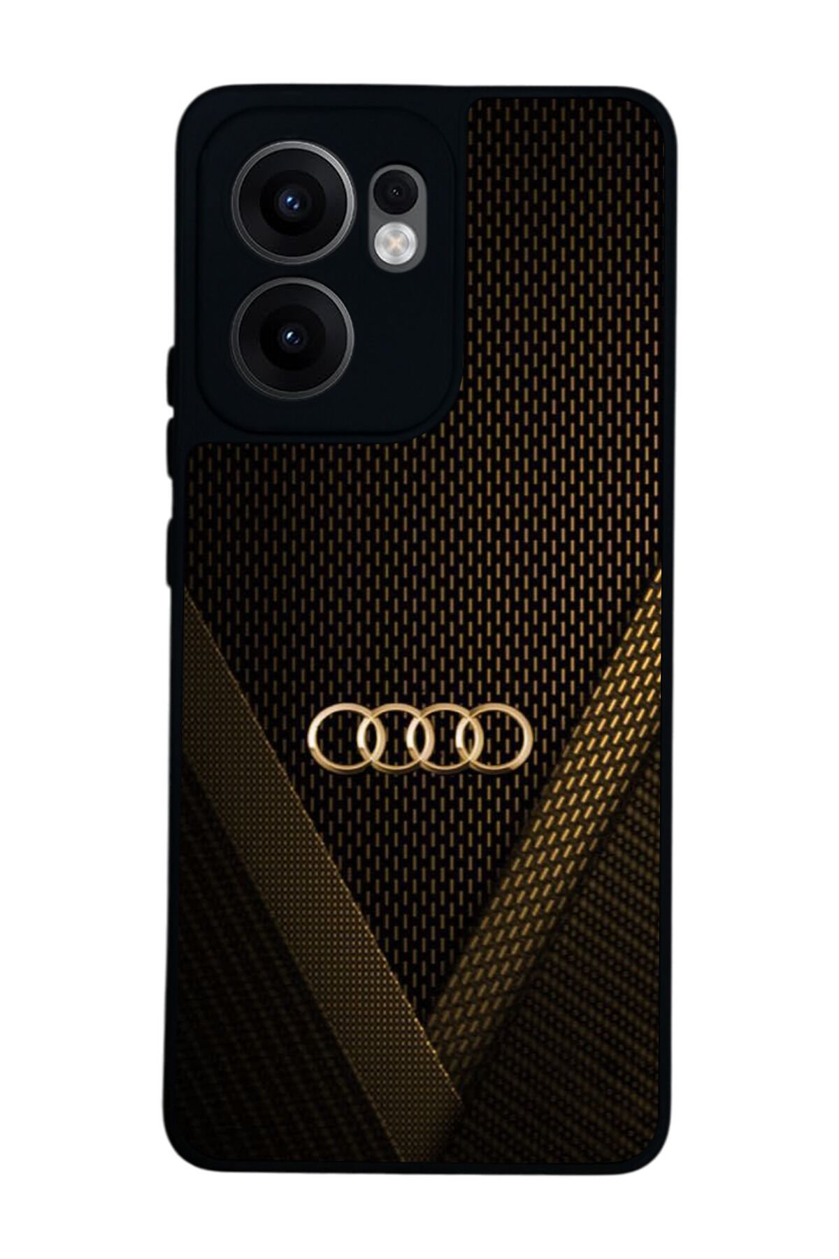 Oppo Reno 13F Uyumlu Audi Tasarımlı Glossy Premium Kılıf