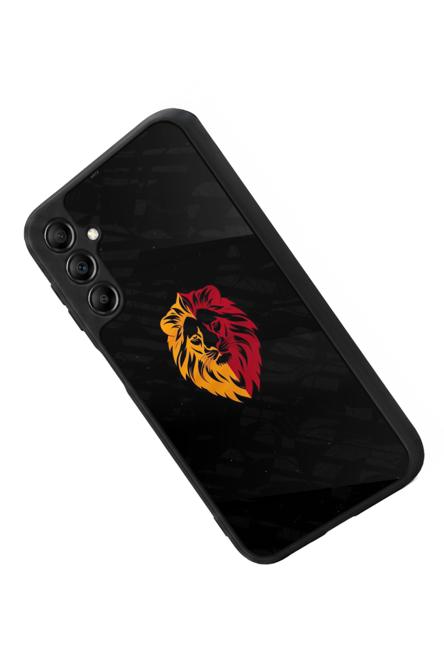 Samsung Galaxy A14 Uyumlu Aslan Tasarımlı Glossy Premium Kılıf