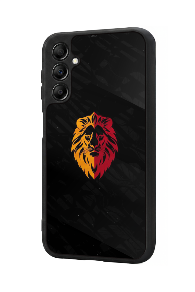 Samsung Galaxy A14 Uyumlu Aslan Tasarımlı Glossy Premium Kılıf