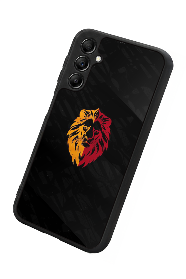 Samsung Galaxy A14 Uyumlu Aslan Tasarımlı Glossy Premium Kılıf