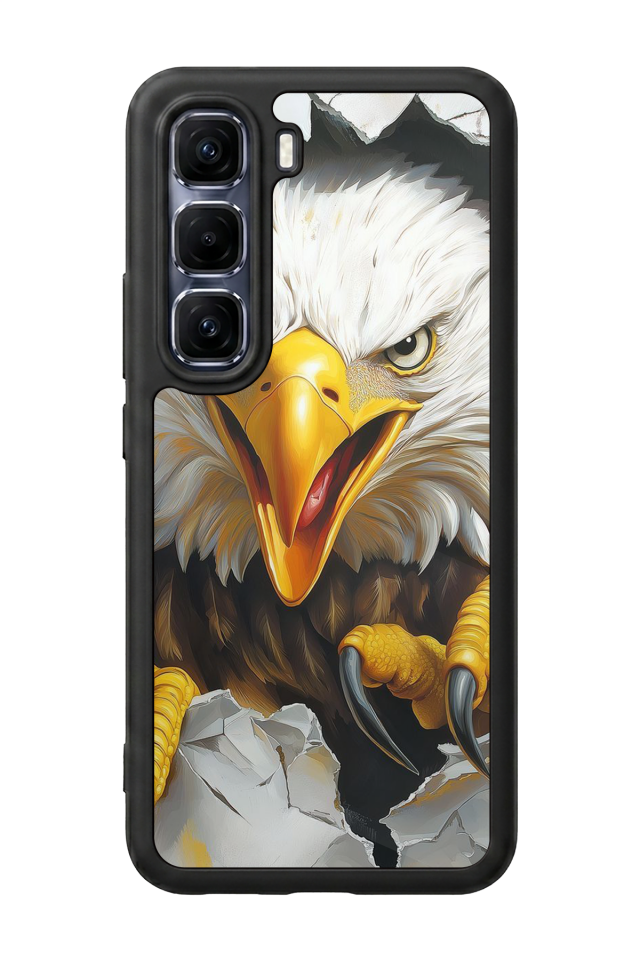 Infinix Hot 60 Pro Plus Uyumlu Besiktas Tasarımlı Glossy Premium Kılıf