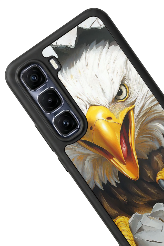 Infinix Hot 60 Pro Plus Uyumlu Besiktas Tasarımlı Glossy Premium Kılıf