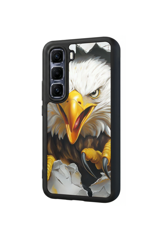 Infinix Hot 60 Pro Plus Uyumlu Besiktas Tasarımlı Glossy Premium Kılıf