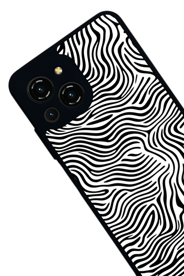 Reeder S23 Pro Max Uyumlu Çizgi Sanatı Tasarımlı Glossy Premium Kılıf