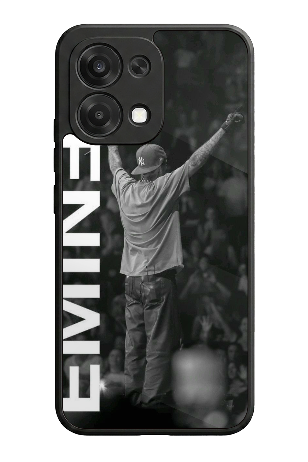 Oppo A6 Pro Uyumlu Eminem Tasarımlı Glossy Premium Kılıf
