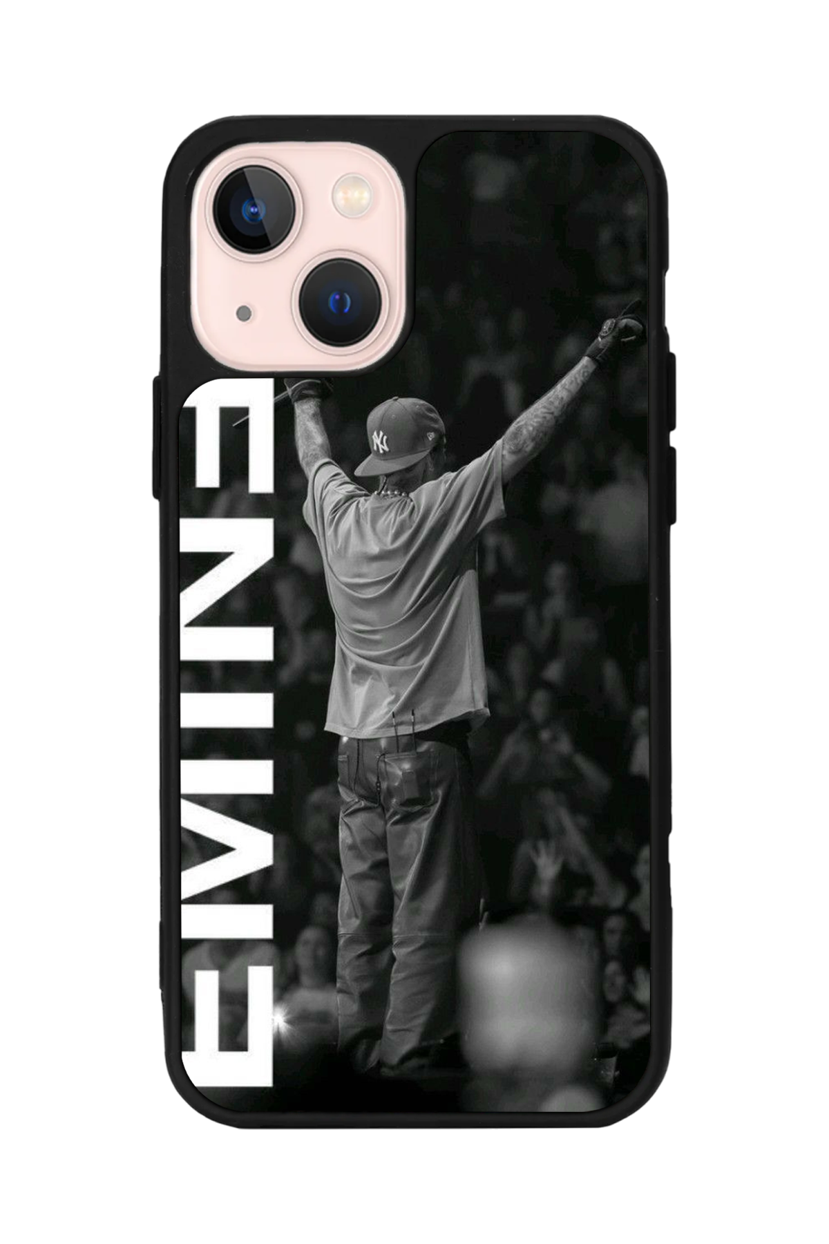 iPhone 13 Mini Uyumlu Eminem Tasarımlı Glossy Premium Kılıf