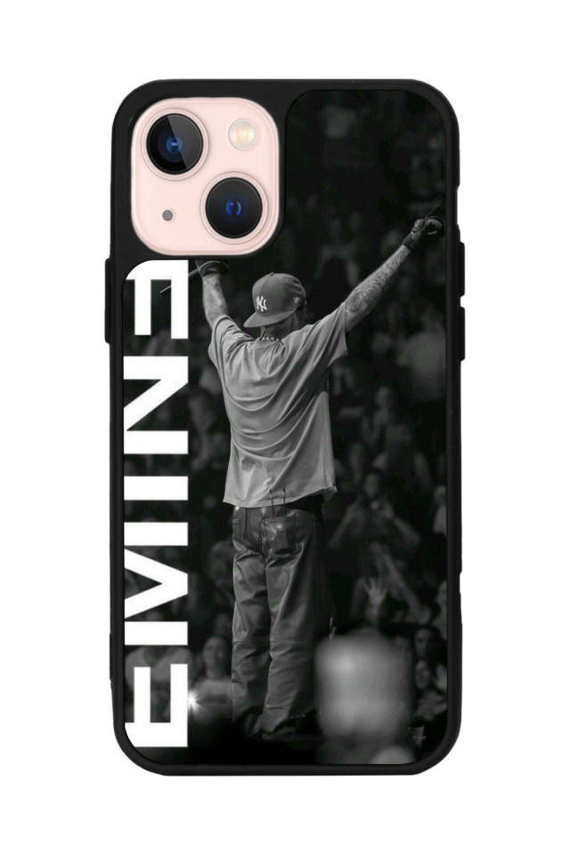 iPhone 13 Mini Uyumlu Eminem Tasarımlı Glossy Premium Kılıf