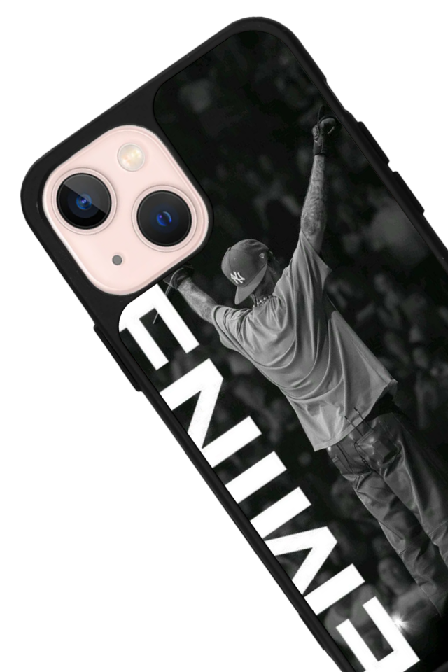iPhone 13 Mini Uyumlu Eminem Tasarımlı Glossy Premium Kılıf