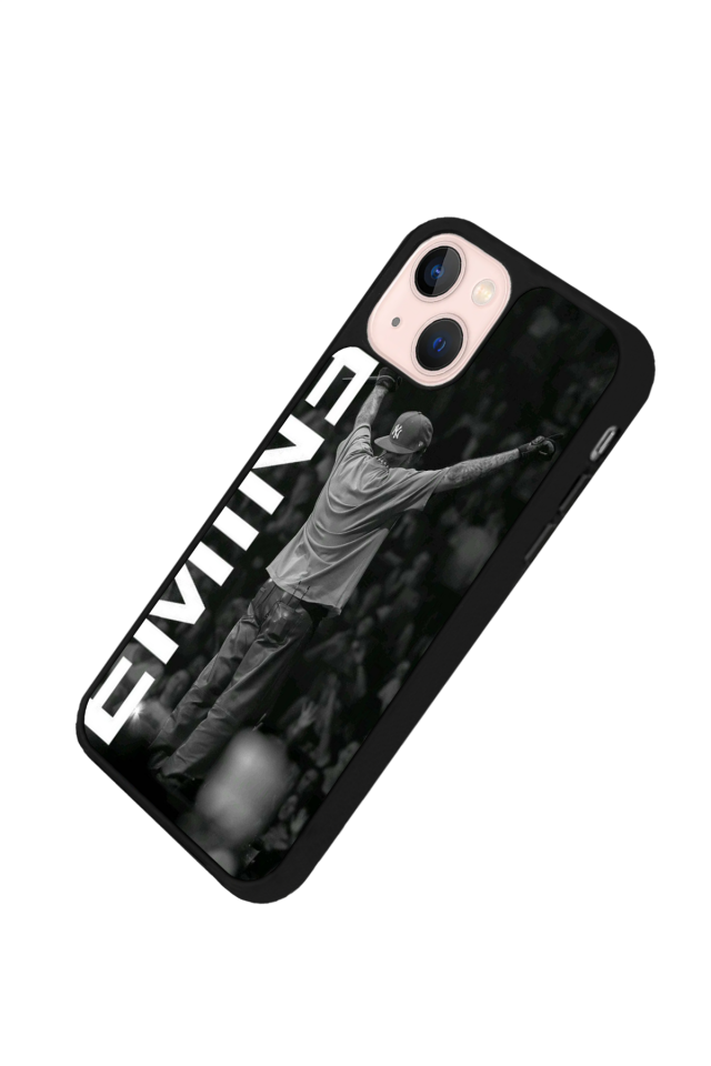 iPhone 13 Mini Uyumlu Eminem Tasarımlı Glossy Premium Kılıf