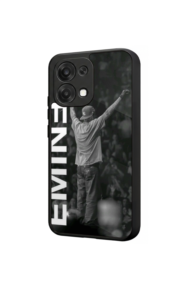 Oppo A6 Pro Uyumlu Eminem Tasarımlı Glossy Premium Kılıf